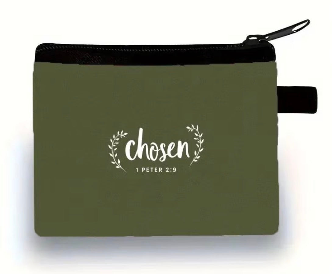 Cute Bible Verse Coin Purse