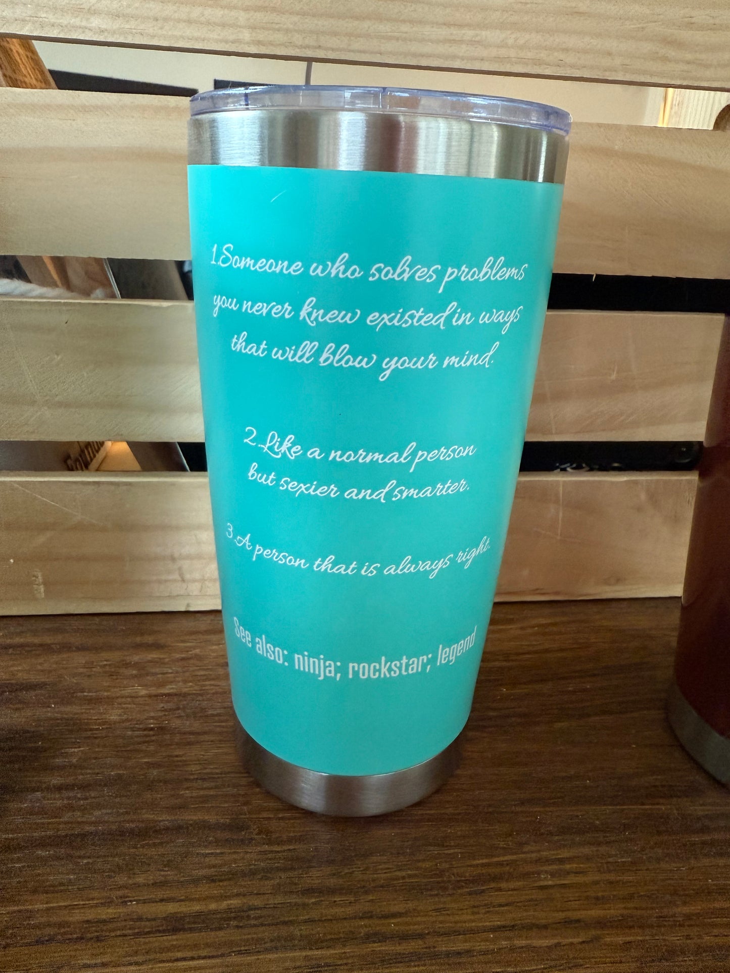 Chaos Coordinator Tumbler