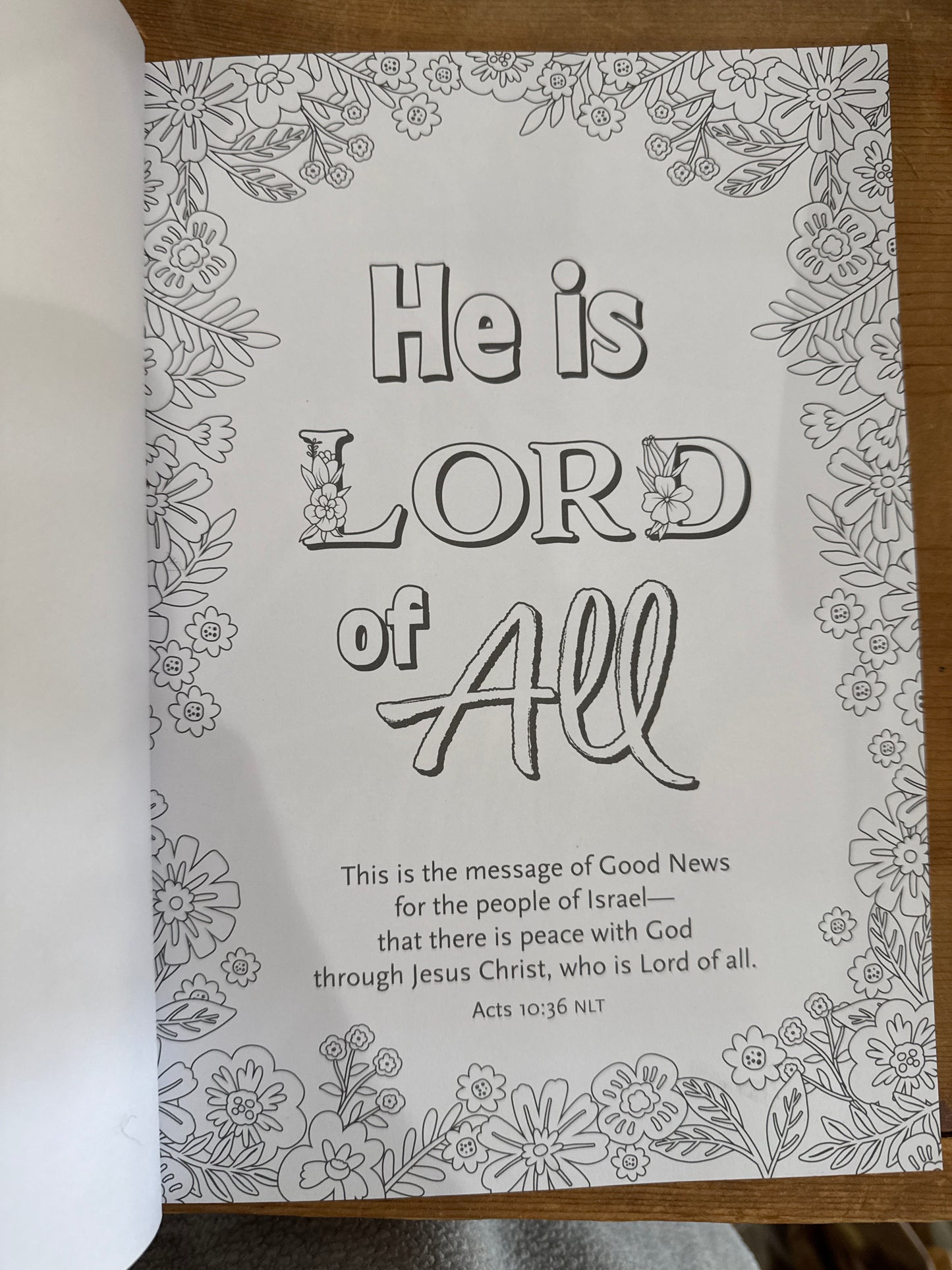 Names of Jesus Coloring Book