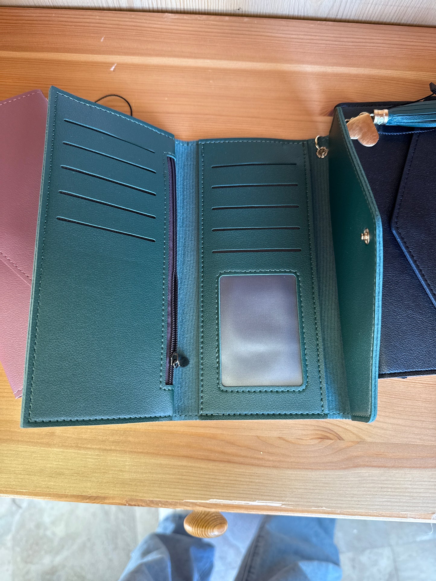 Cute Vegan Leather Tassel Wallet