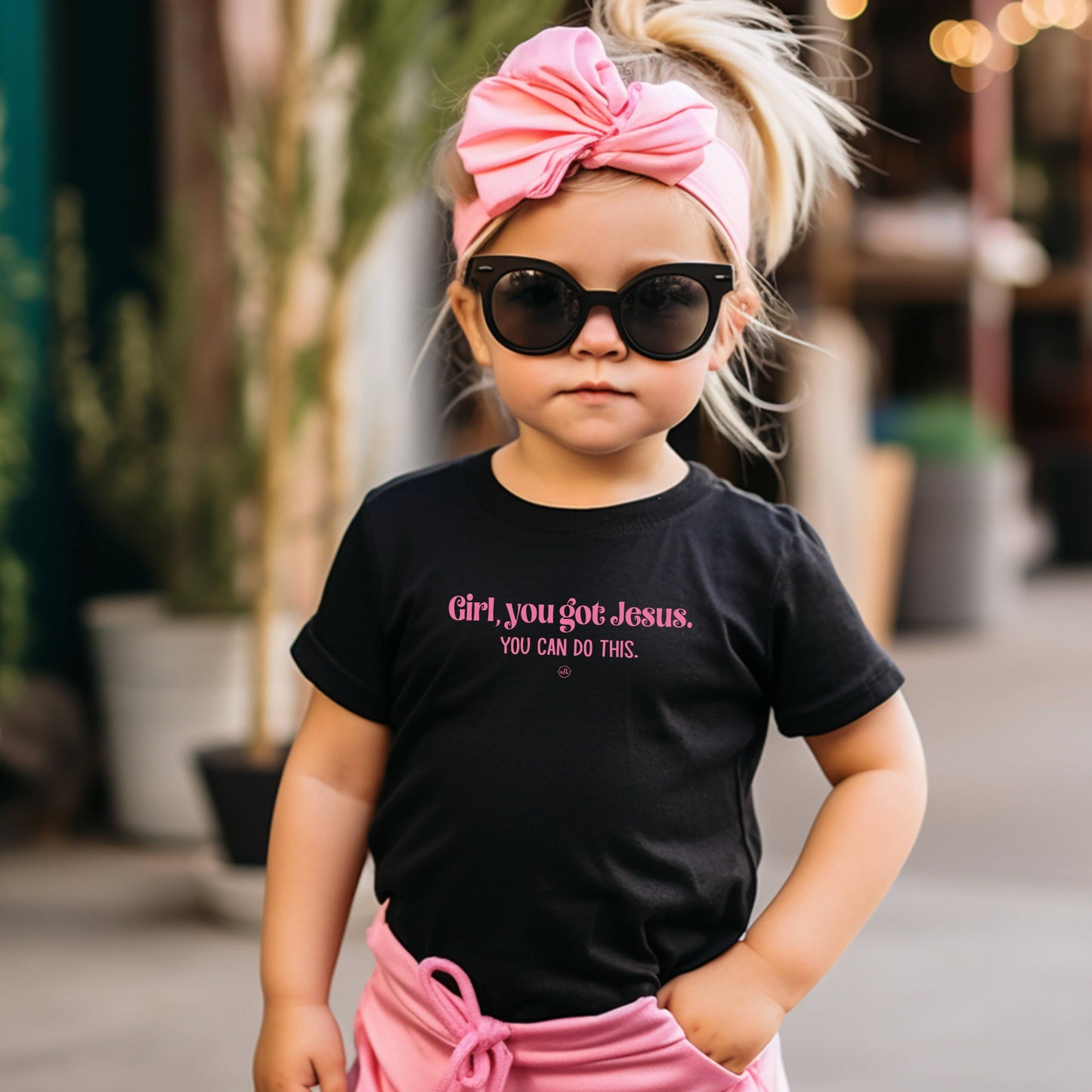 Girl, you got Jesus Kids Christian Tee