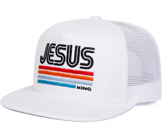 “Jesus Is King” Embroidered Hat