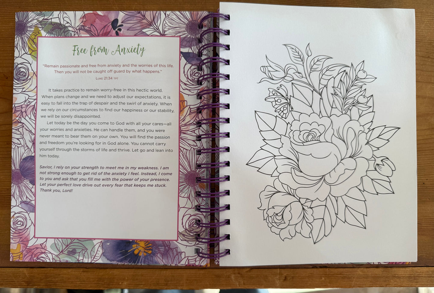 Hope for Today Devotional Coloring Book
