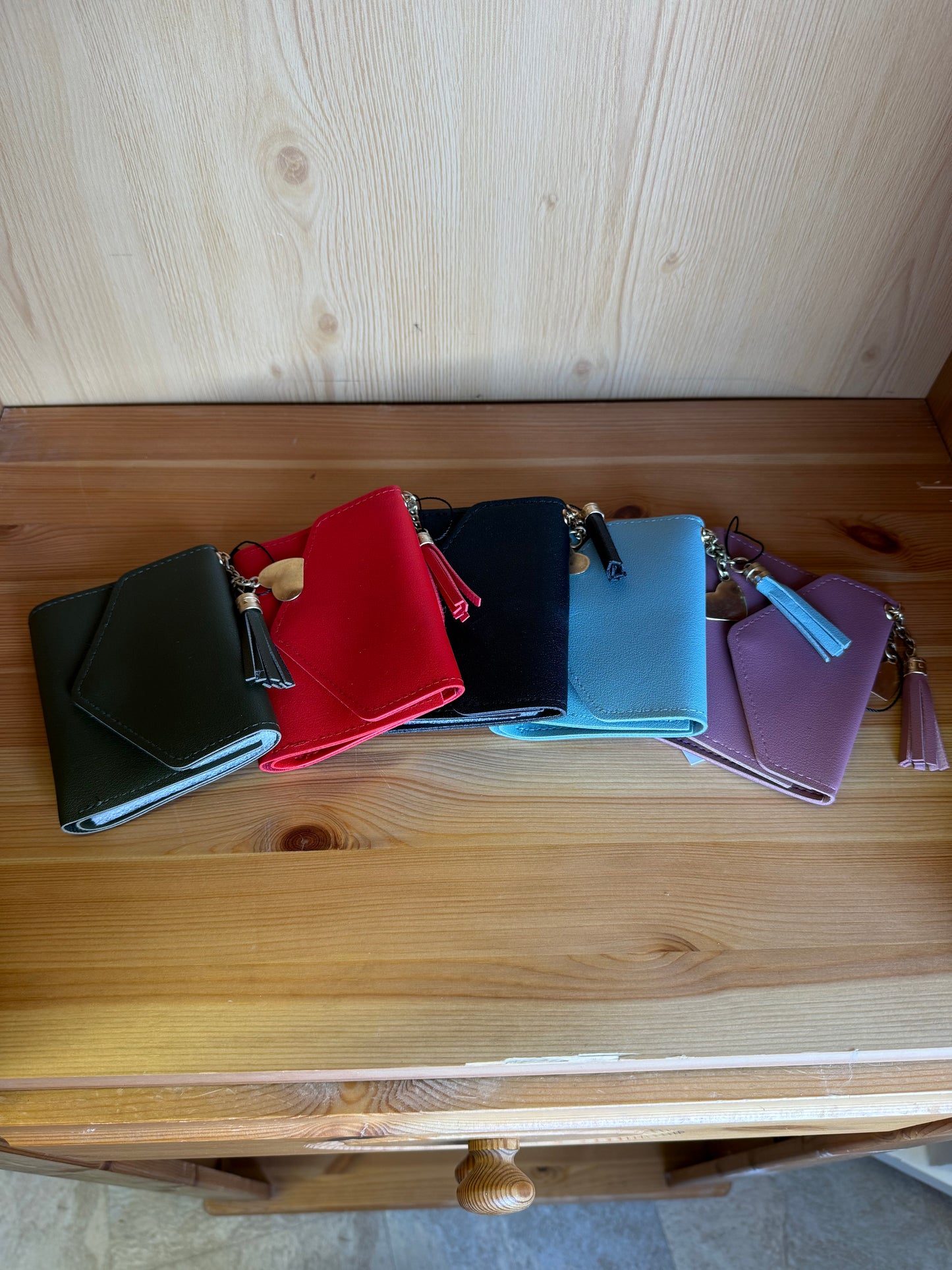 Cute Small Vegan Leather Wallet