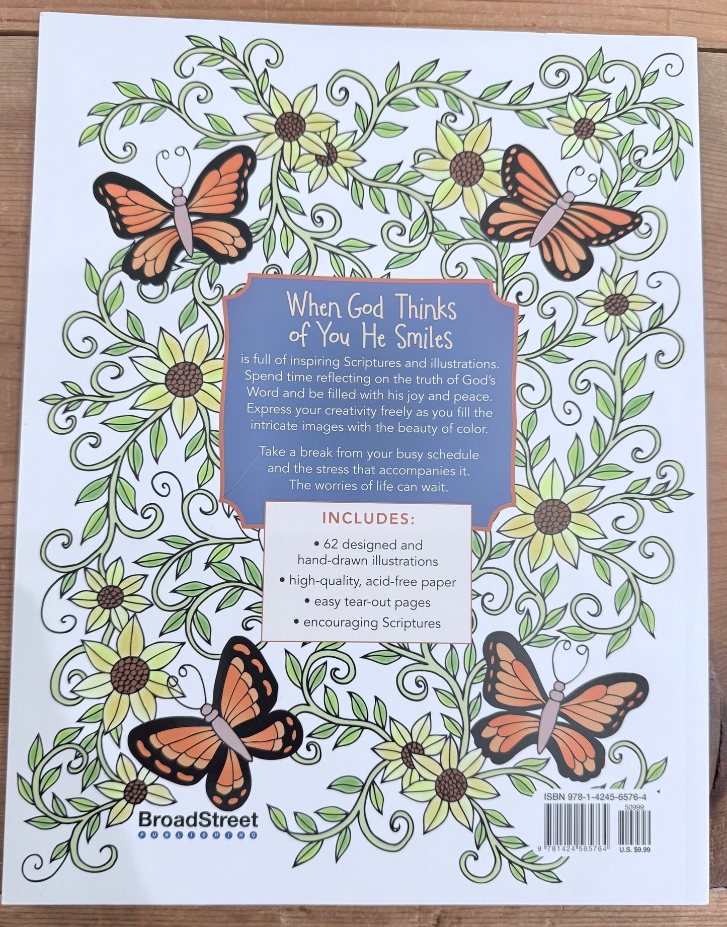 When God Thinks of You Coloring Book
