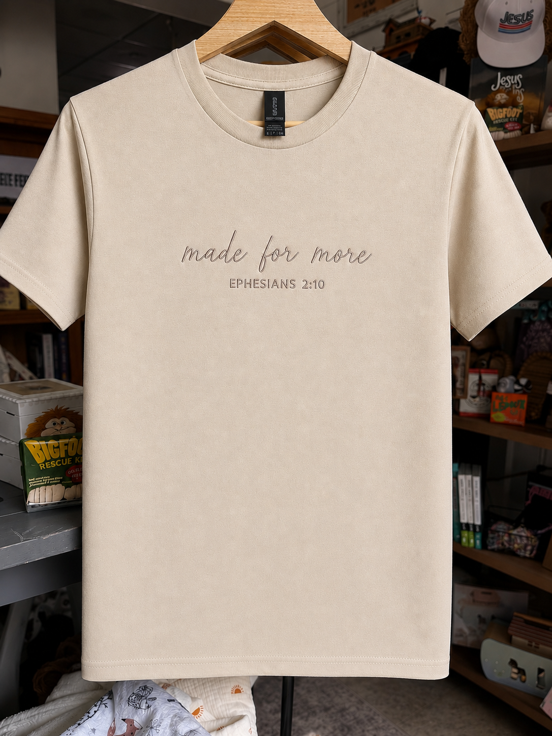 Quilted Stitch Creations Embroidered “Made for More” Tee