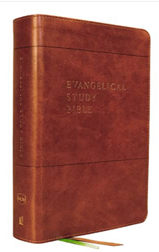 NKJV EVANGELICAL STUDY BIBLE, BROWN