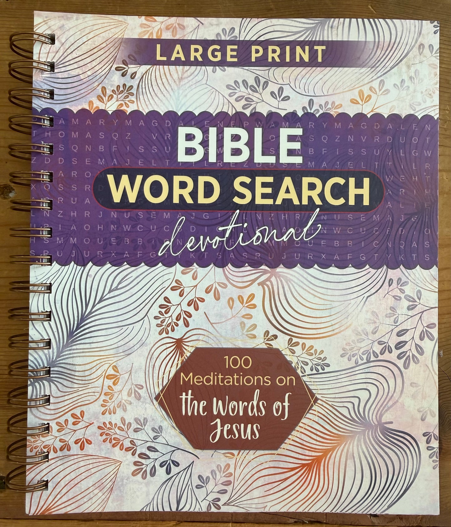 Words of Jesus Word Search Devotional