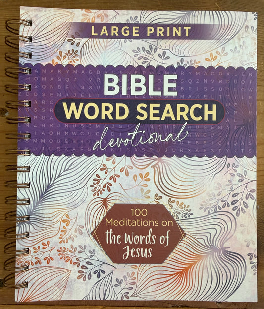 Words of Jesus Word Search Devotional