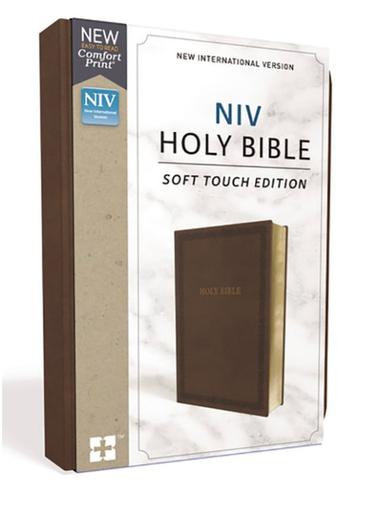 NIV Holy Bible Soft Touch Vegan Leather