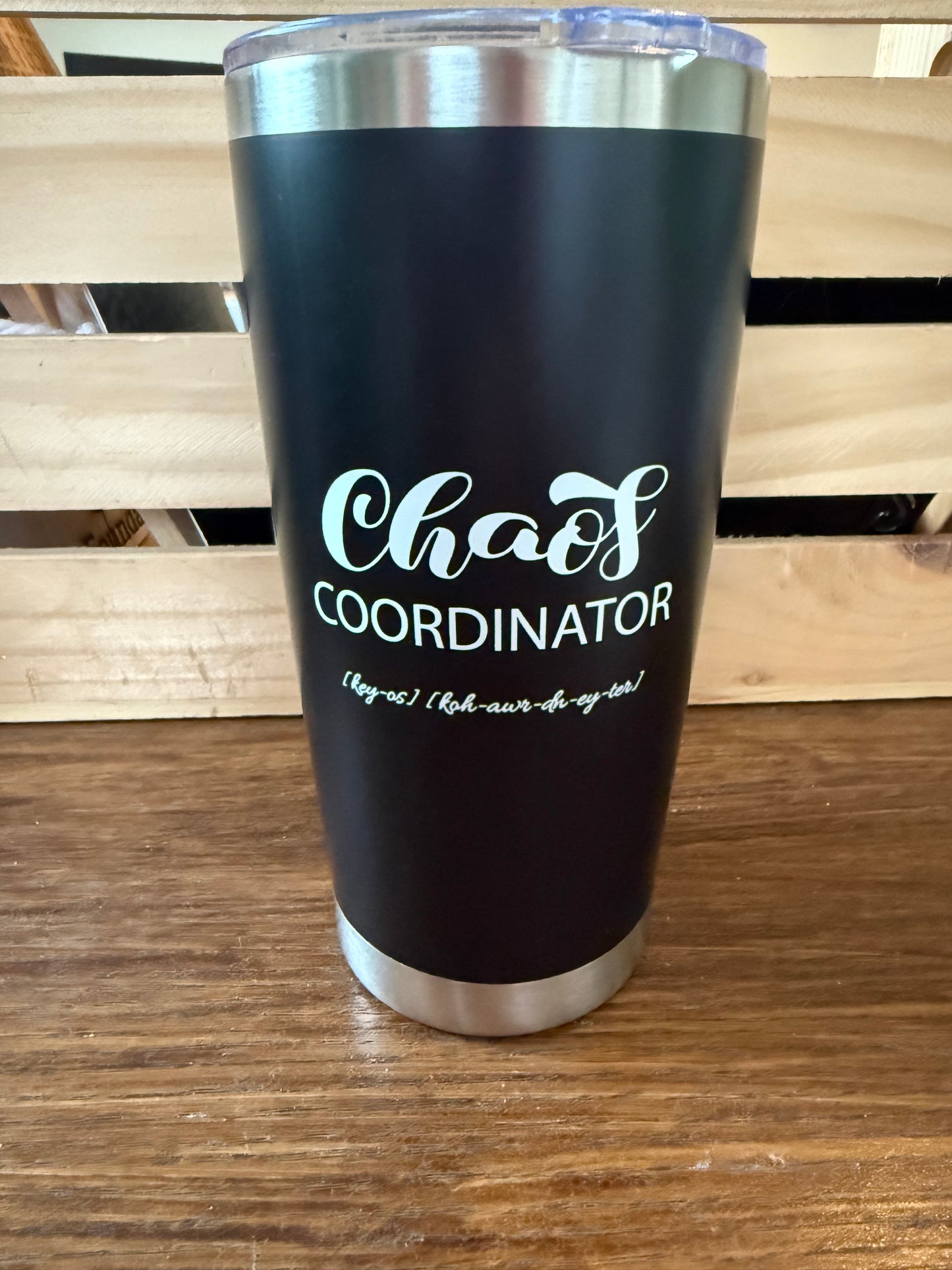 Chaos Coordinator Tumbler