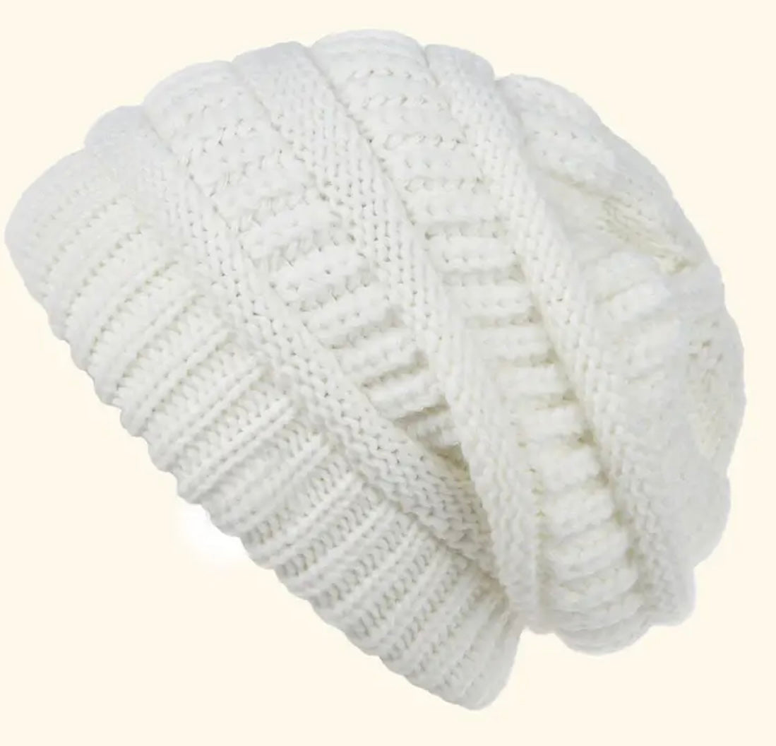 Soft Slouchy Style Winter Beanie
