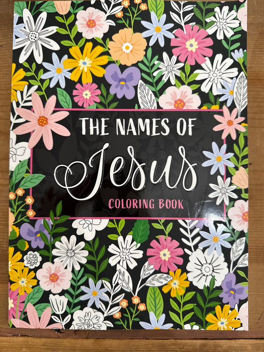 Names of Jesus Coloring Book