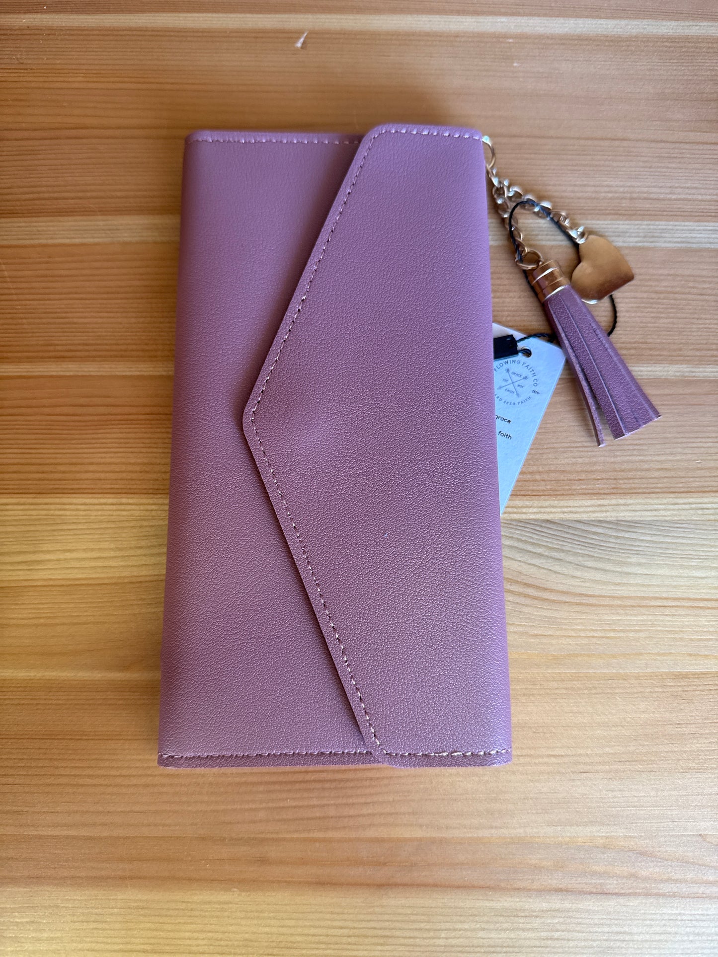 Cute Vegan Leather Tassel Wallet