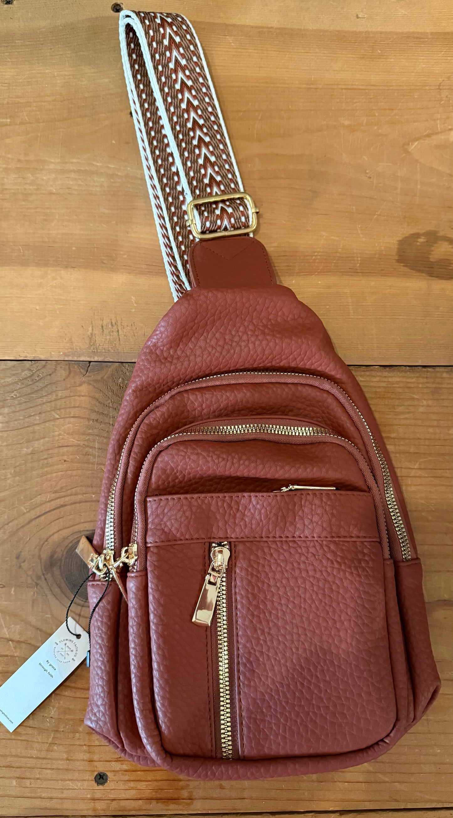 Vegan Leather Crossbody Sling Bags