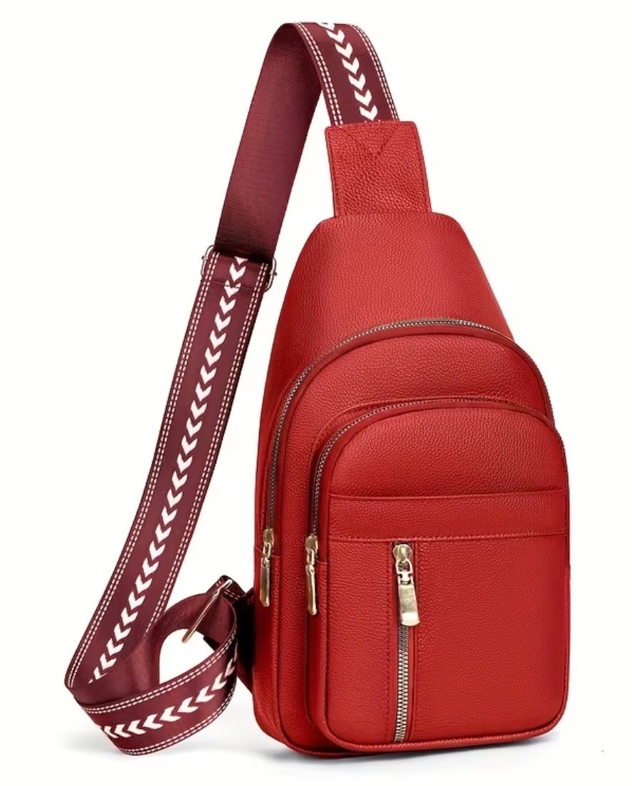Vegan Leather Crossbody Sling Bags