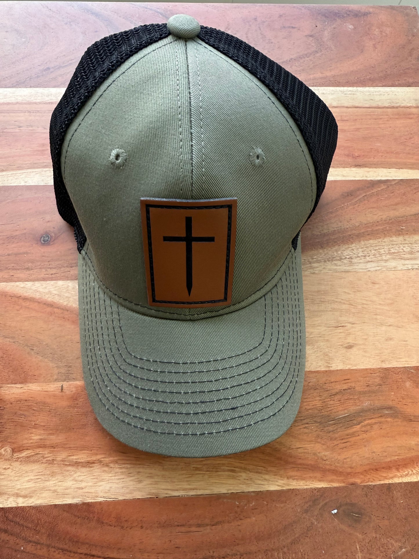 Cross Patch Trucker Hat