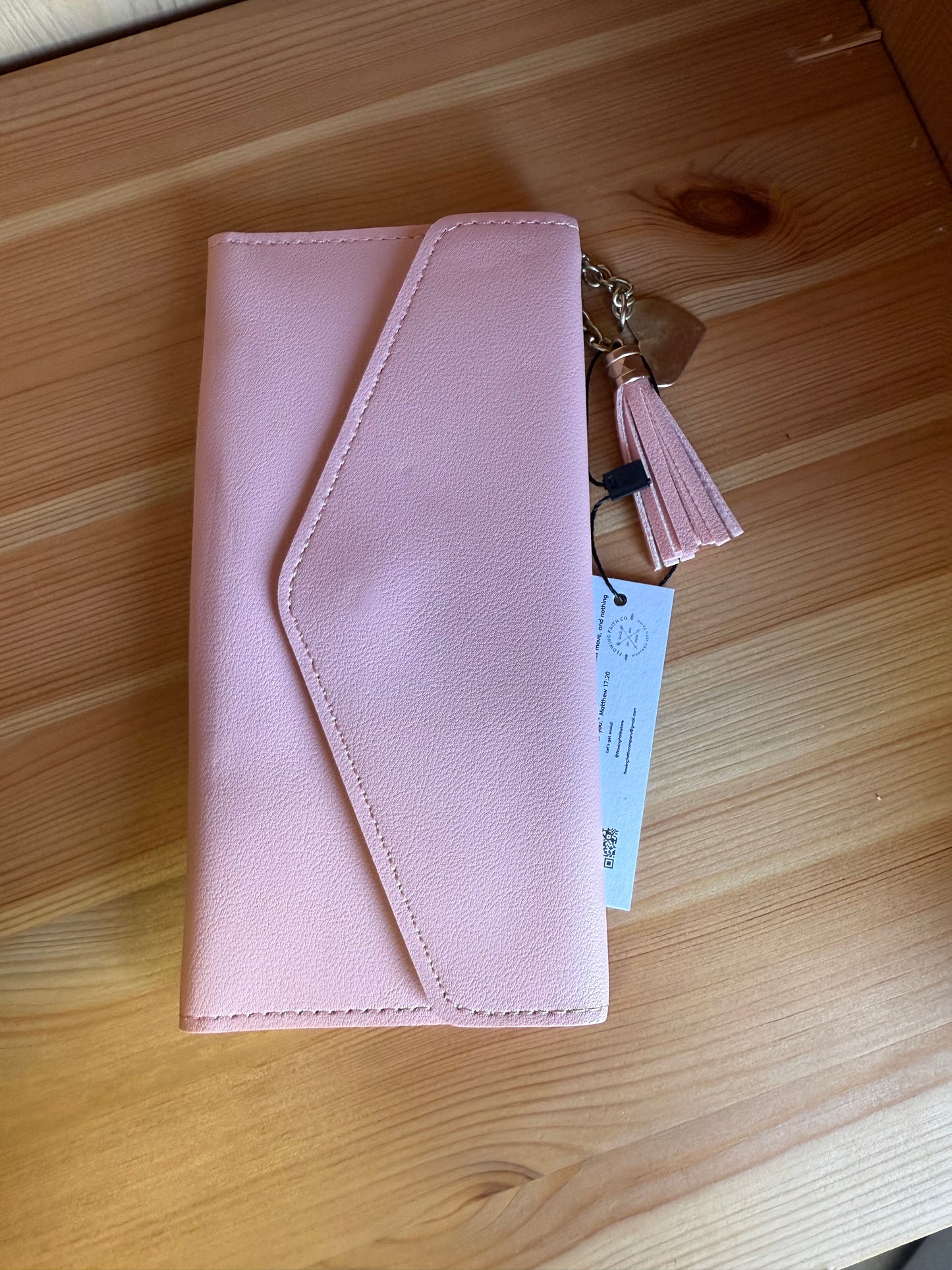 Cute Vegan Leather Tassel Wallet