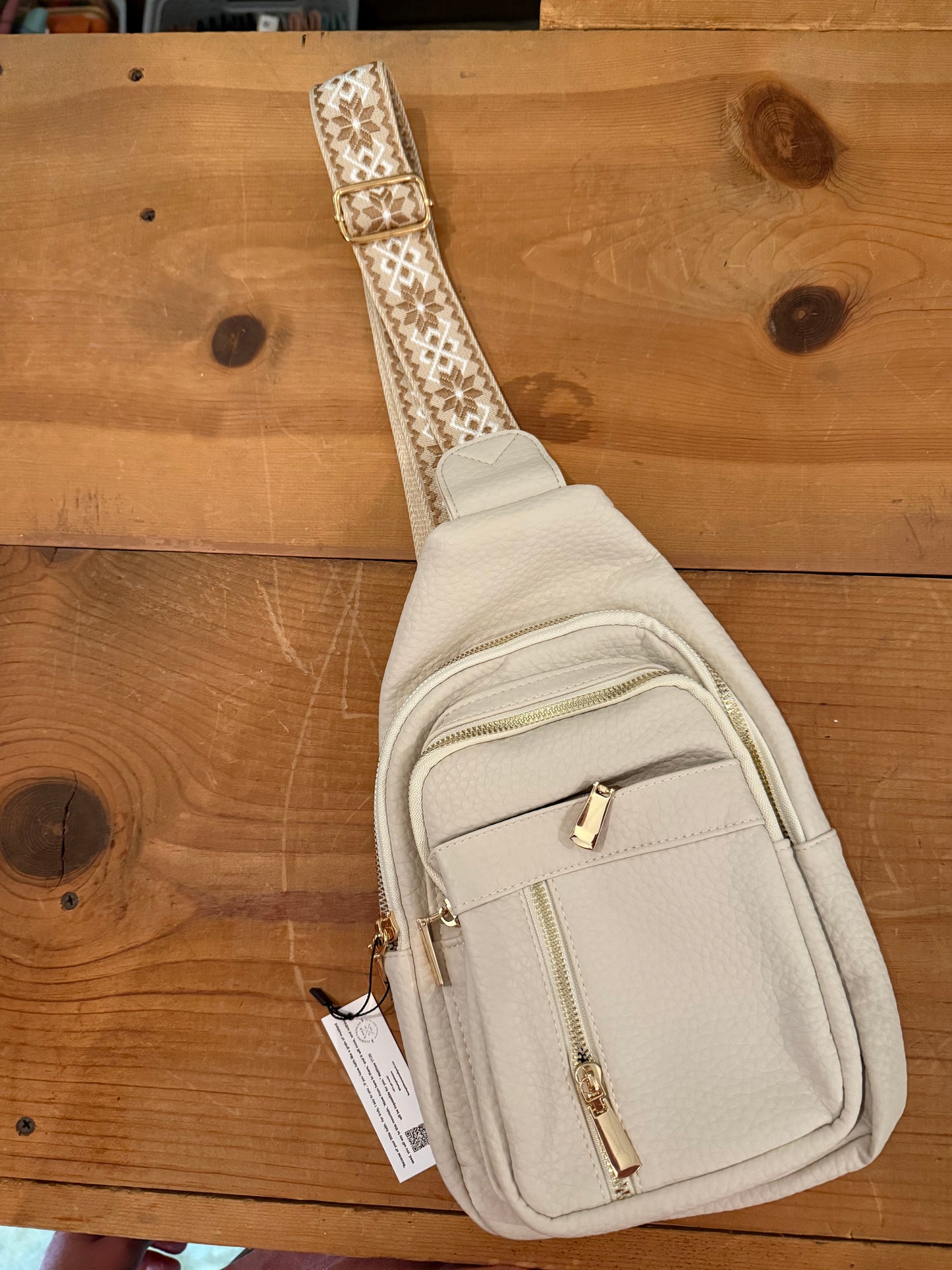 Vegan Leather Crossbody Sling Bags