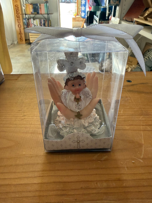 Baptism Keepsake Figurine in Gift Box