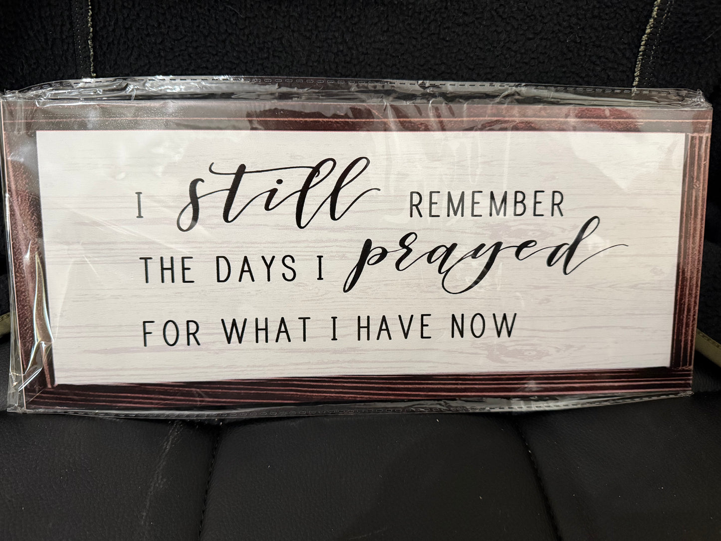 “I Still Remember” Sign
