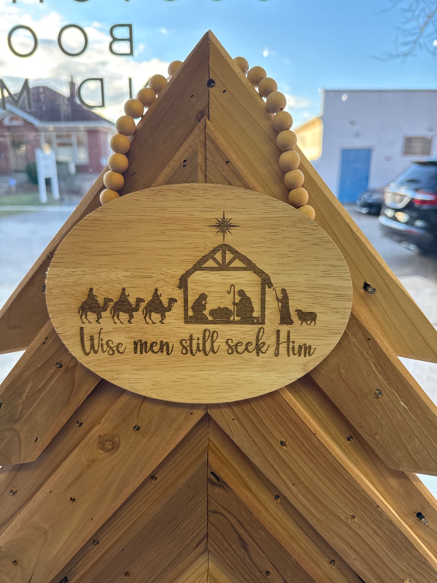 “Wise Men Still Seek Him” Wood Sign