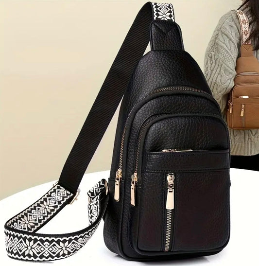 Cute Vegan Leather Sling Body Purse