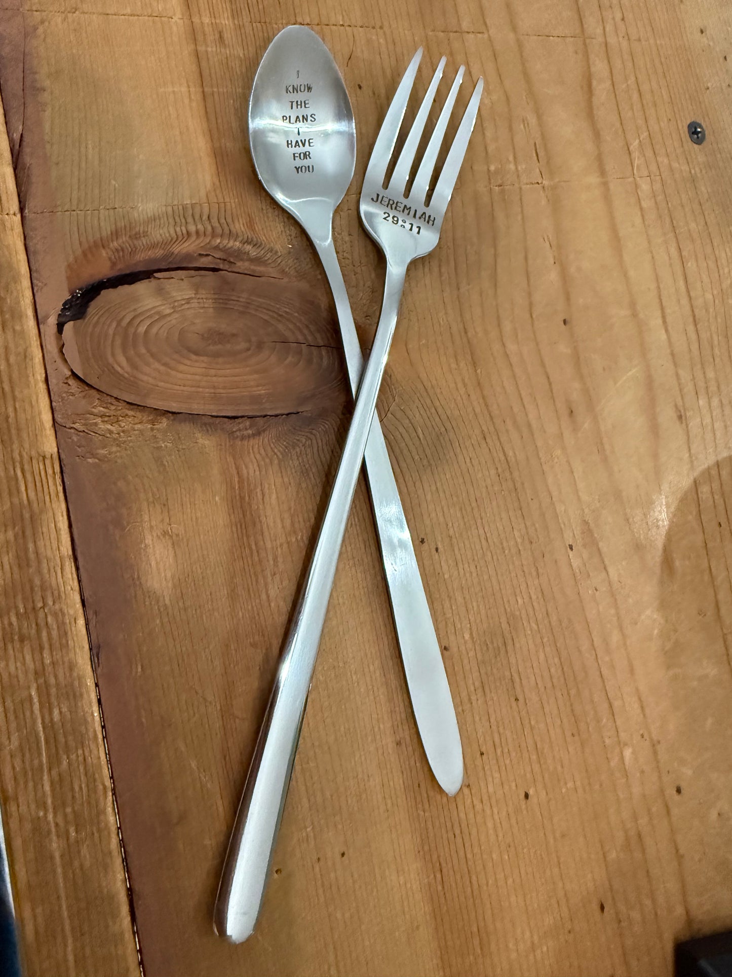 Jeremiah 29:11 Utensil Set