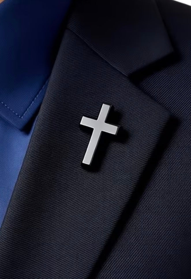 Cross Brooch Pins