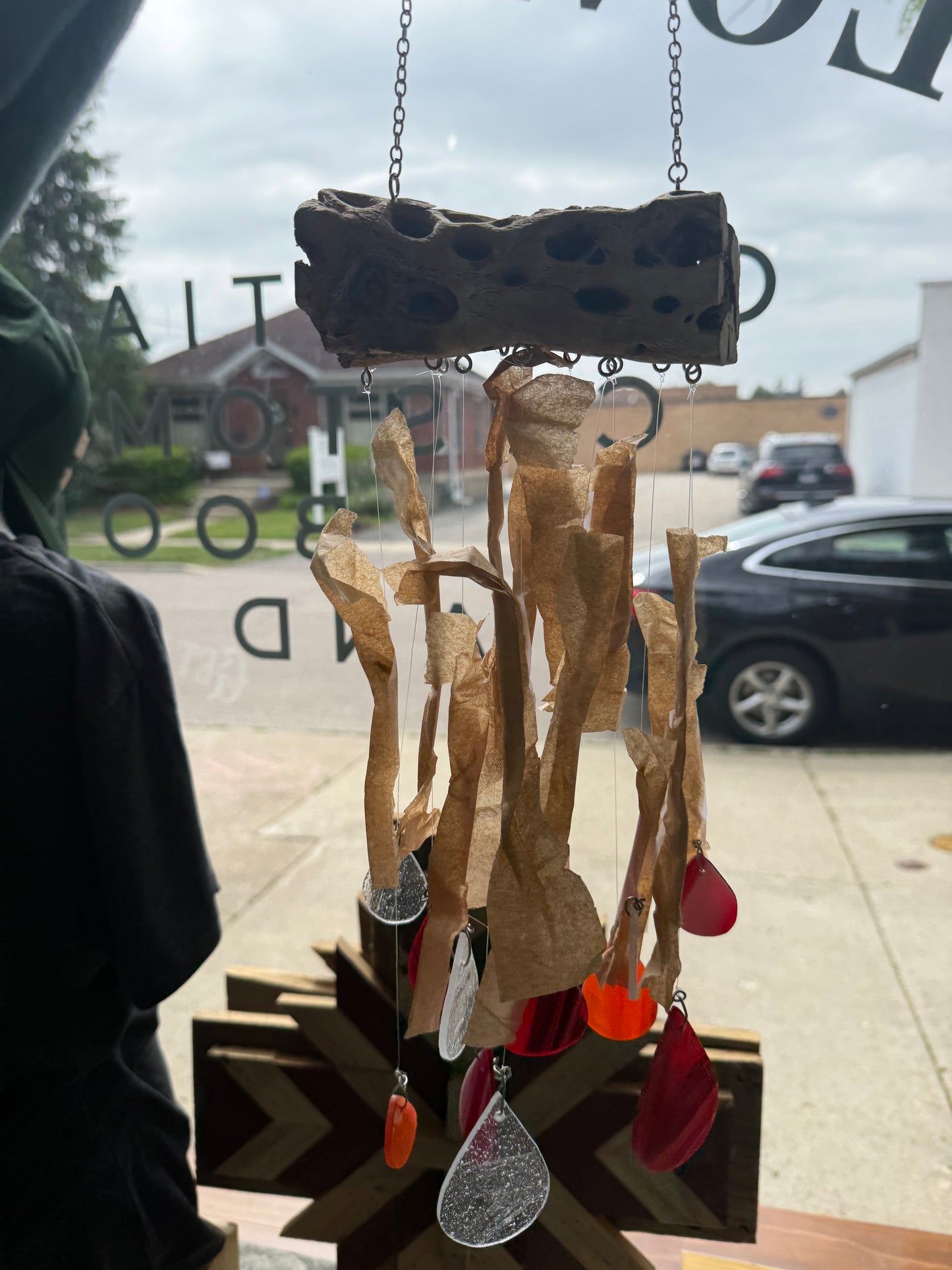 Kimberly Joann Custom Stain Glass Windchime