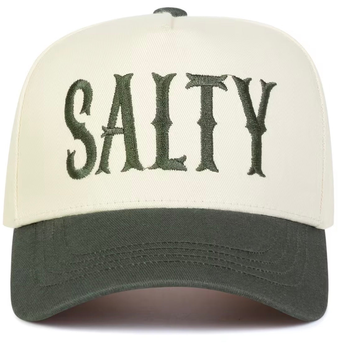 Adjustable Embroidered “Salty” Hat