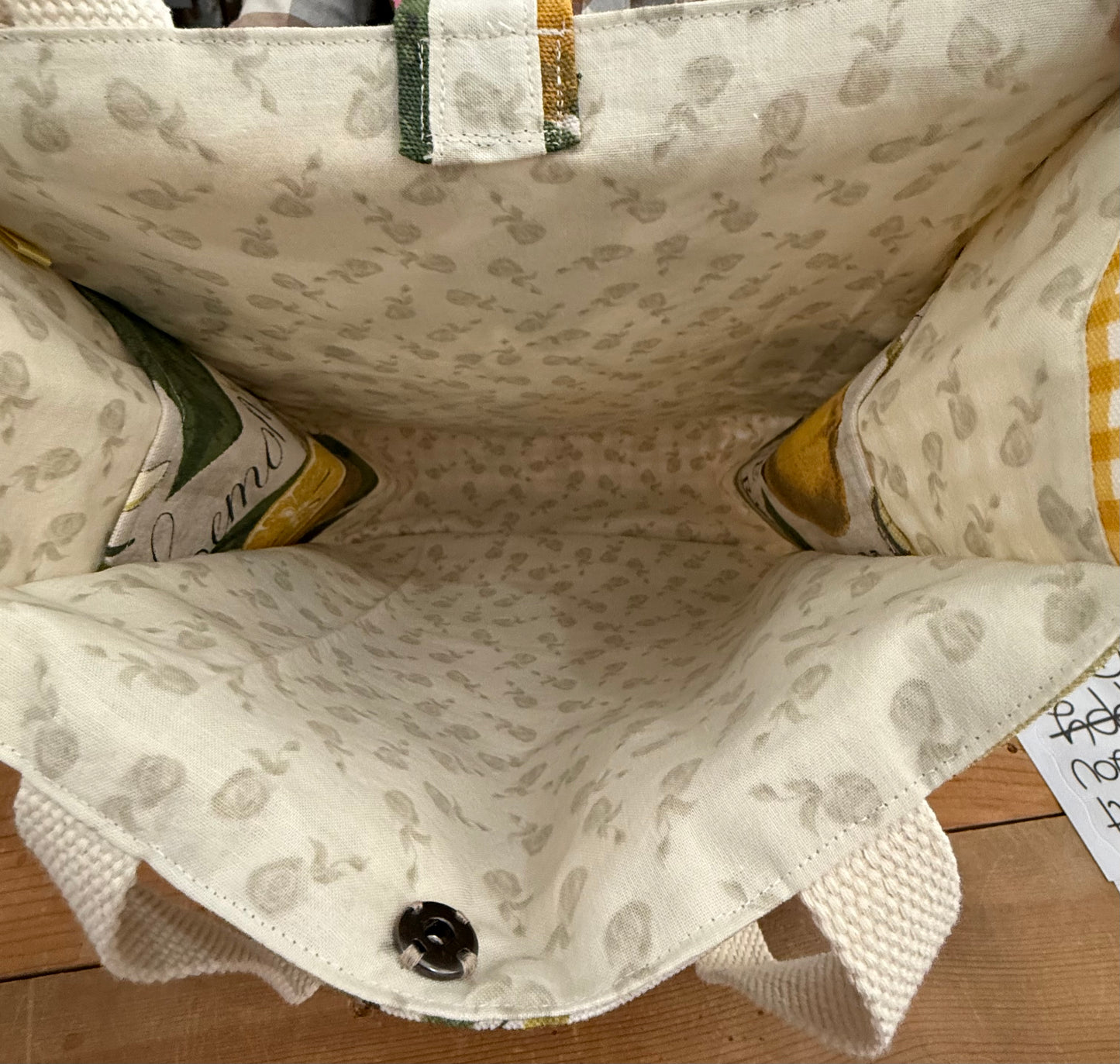 The Estelle Vintage Carry Tote Bag