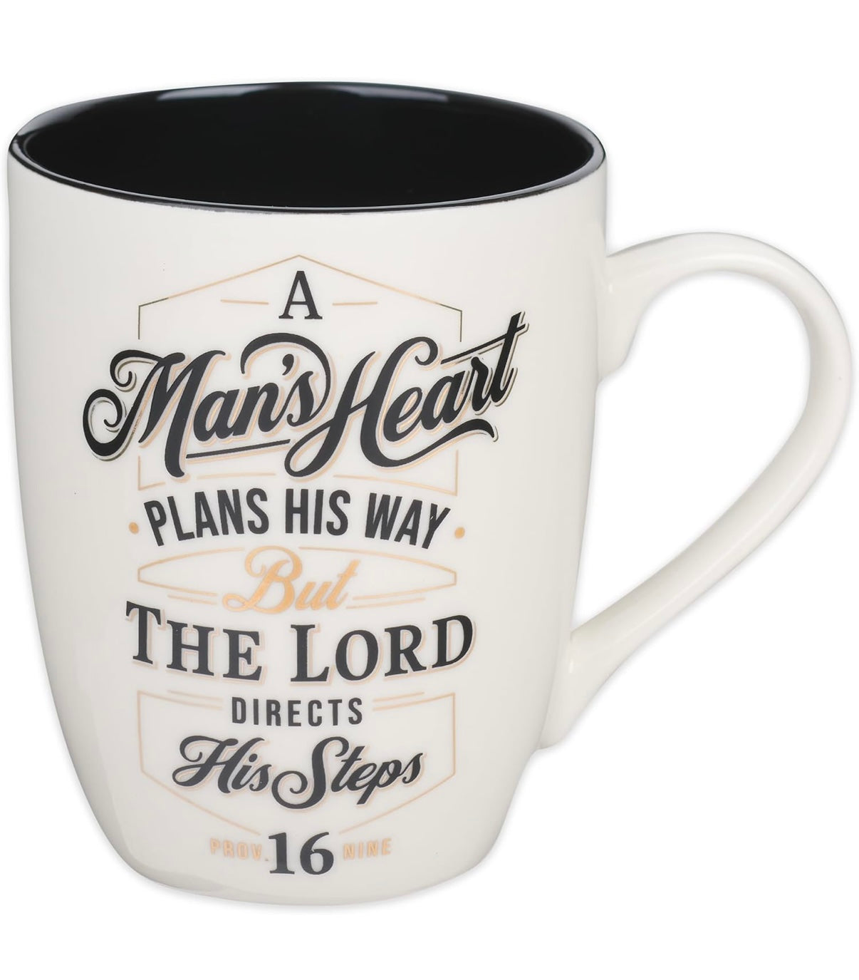 “A Man’s Heart” Ceramic Coffee Mug