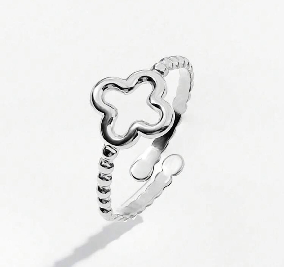 Beautiful Minimal Adjustable Stainless Steel Ring