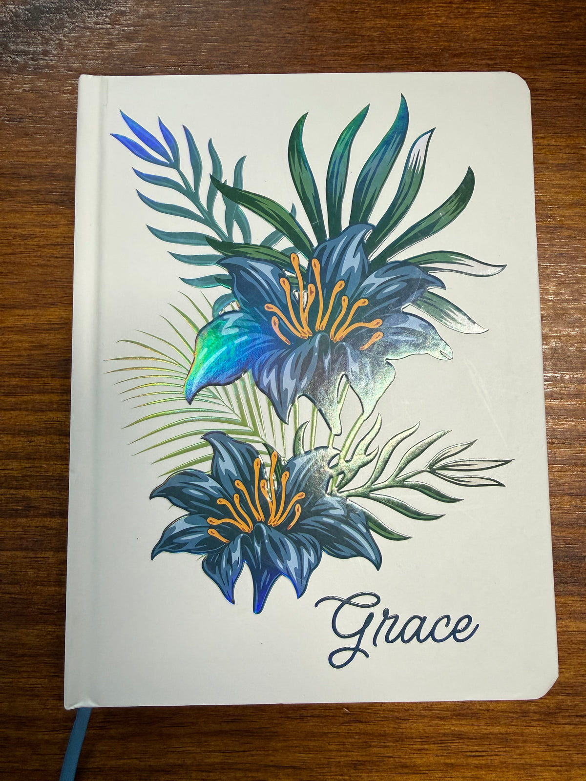Floral “Grace” Faith, Hope, Love Journal