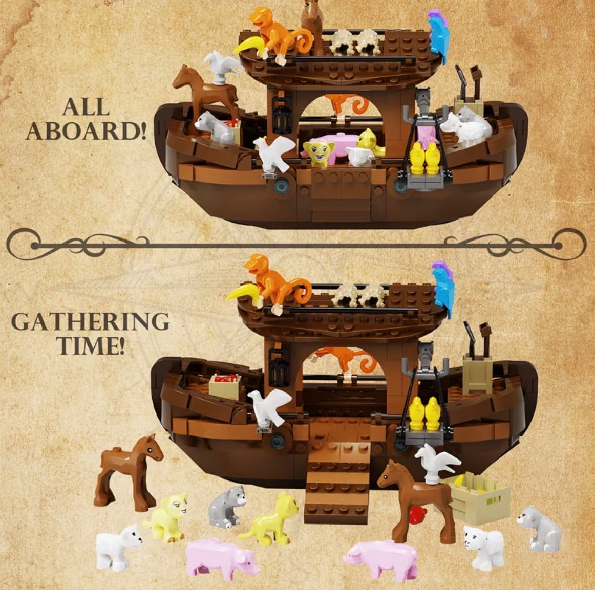 Noah’s Ark Building Block Set