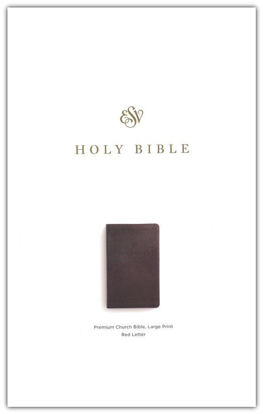 ESV Premium Church Bible – Large Print, Black