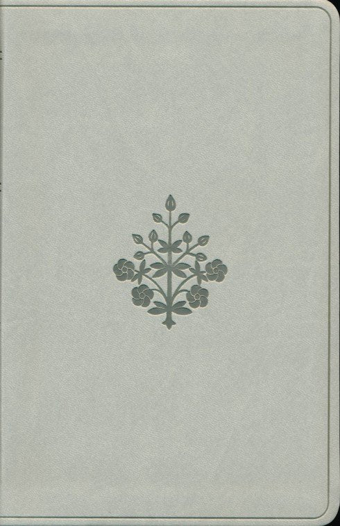ESV Large Print Value Thinline Bible – TruTone, River Stone (Branch Design)