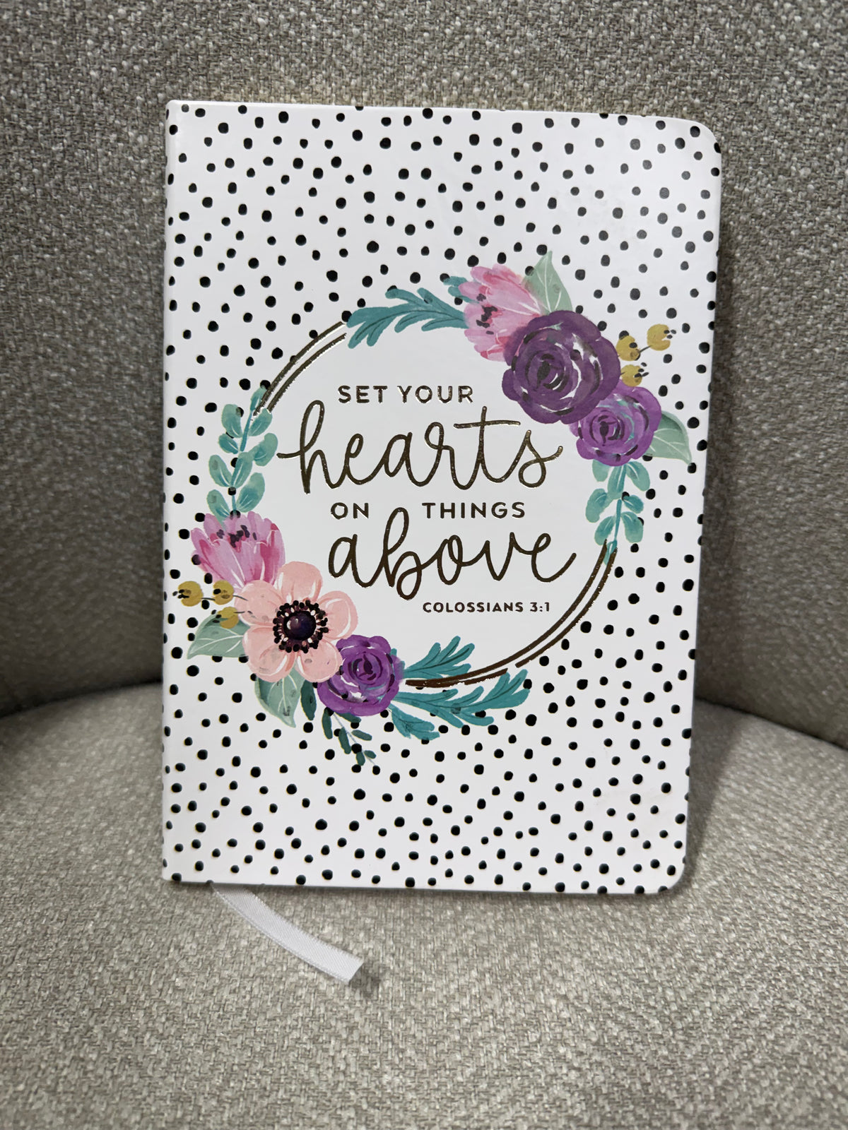 Cute Simple Colossians 3:1 Journal
