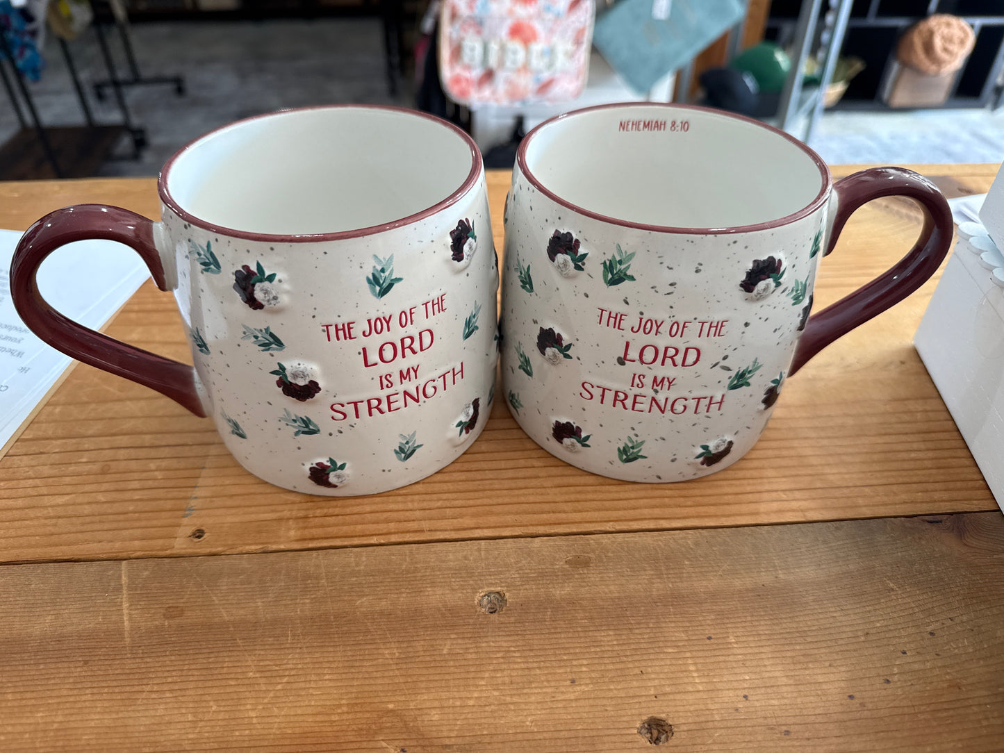 Large “Joy of the Lord” Coffee Cup