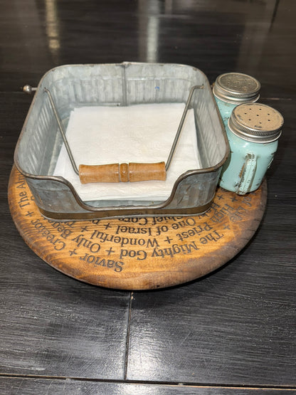 "Rooted In Christ" Lazy Susan