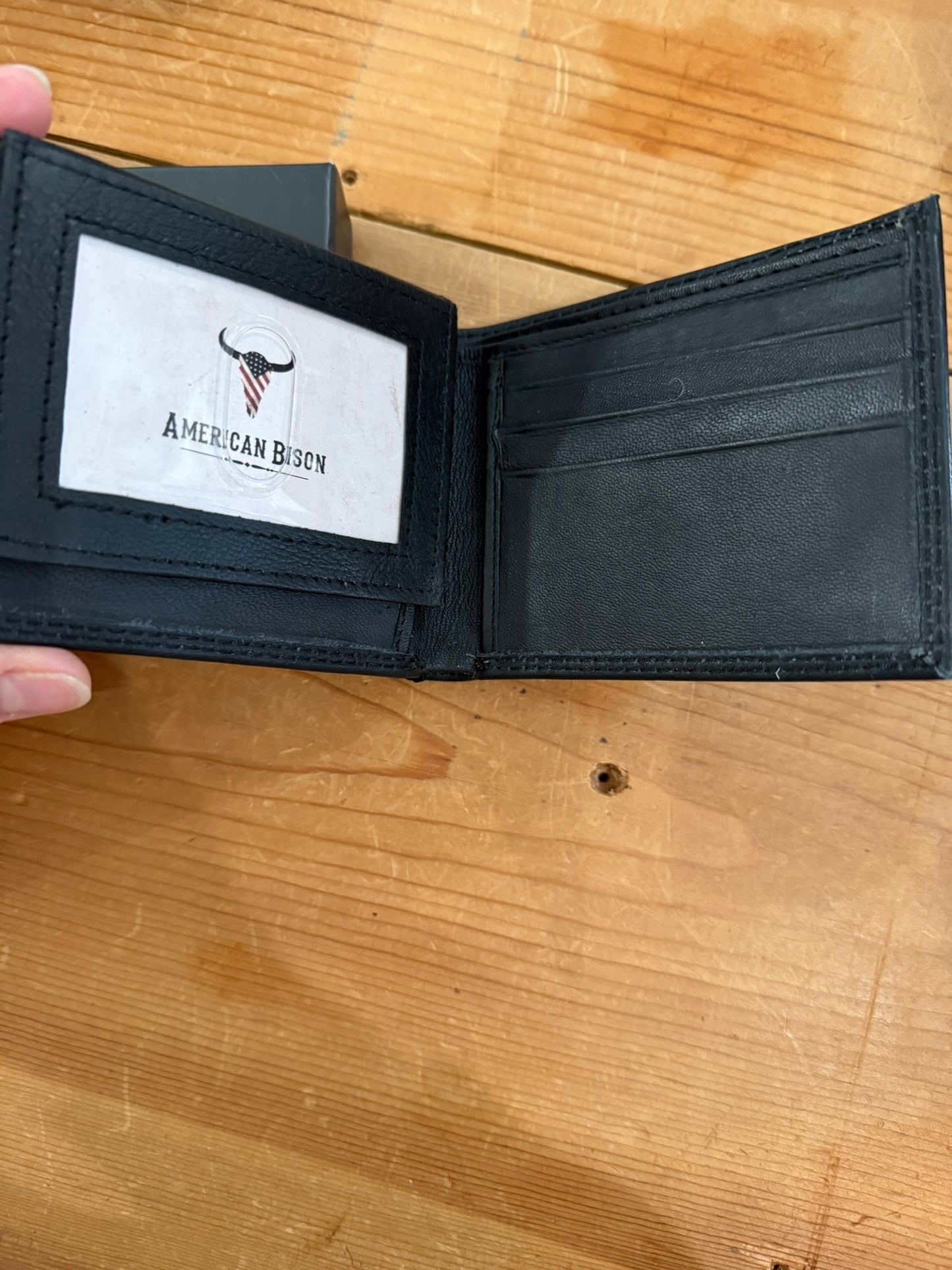 Man of God – Genuine Leather Bifold Wallet (Custom Engraved)