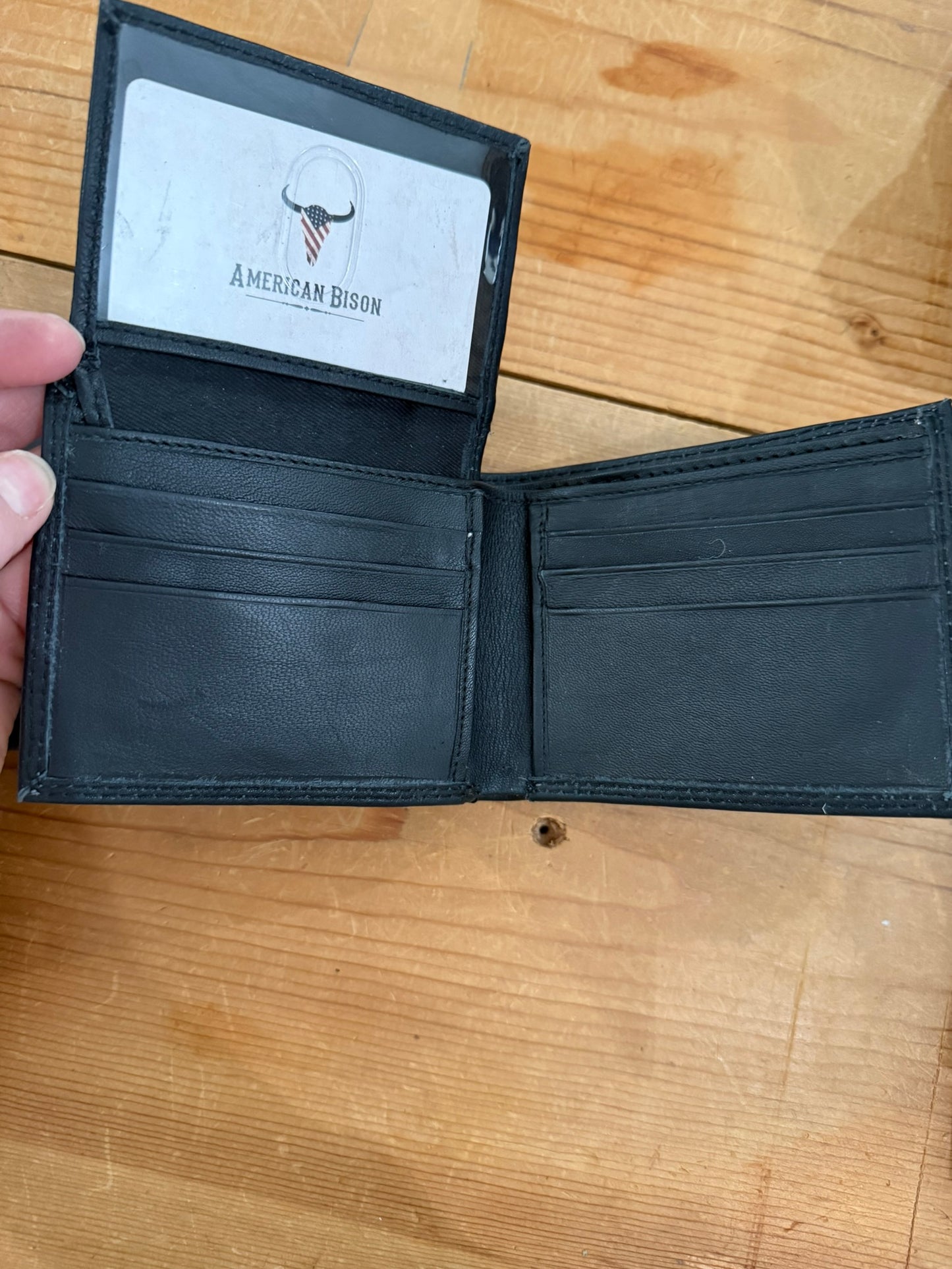 Man of God – Genuine Leather Bifold Wallet (Custom Engraved)