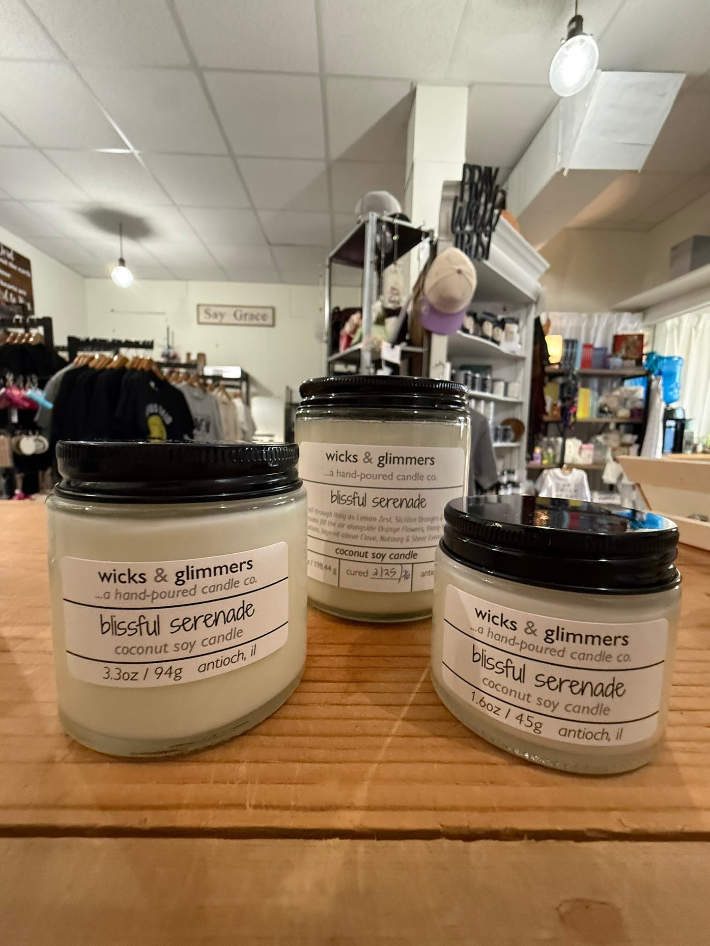 Wicks & Glimmers Handmade Soy Candles