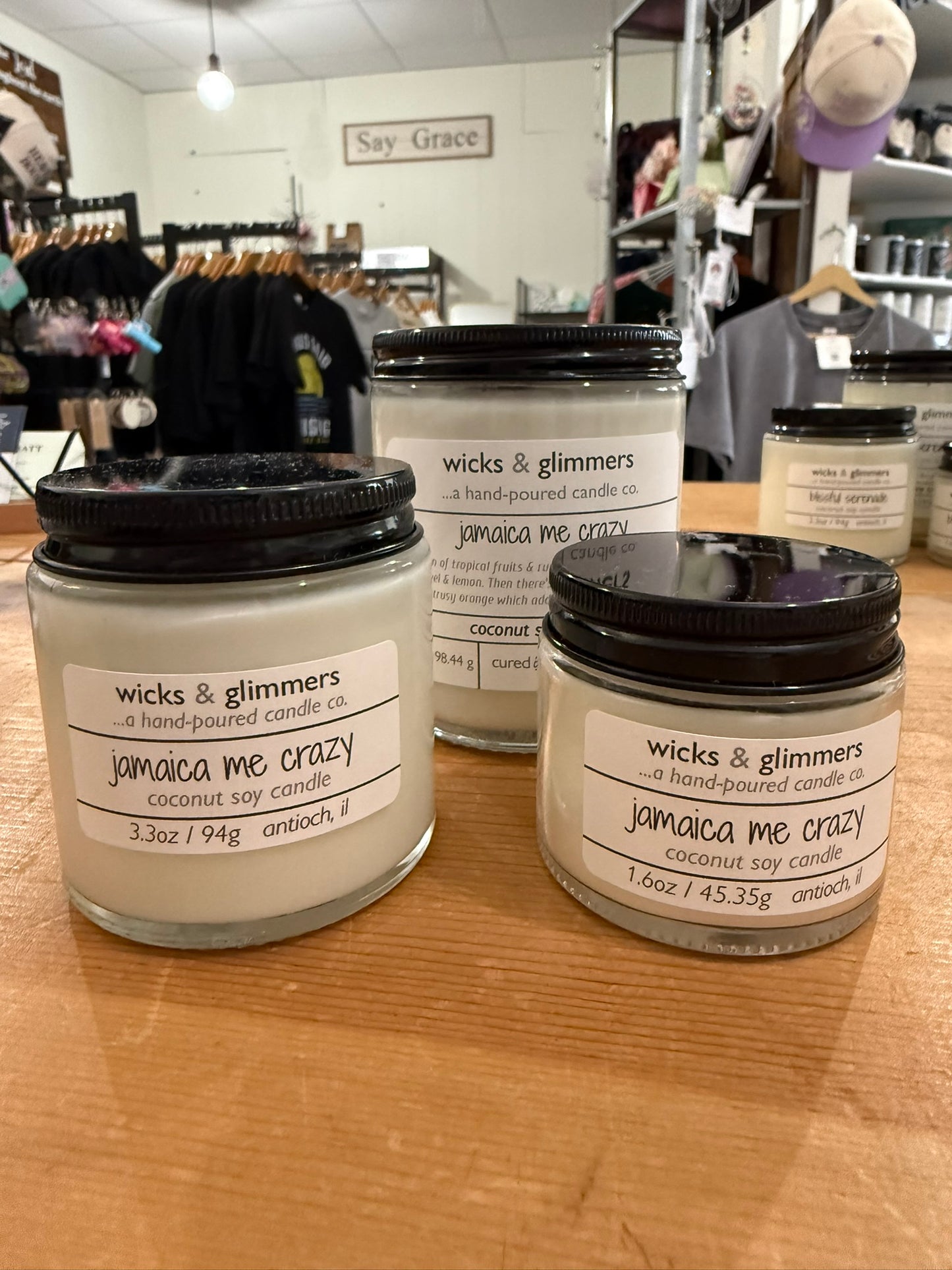 Wicks & Glimmers Handmade Soy Candles