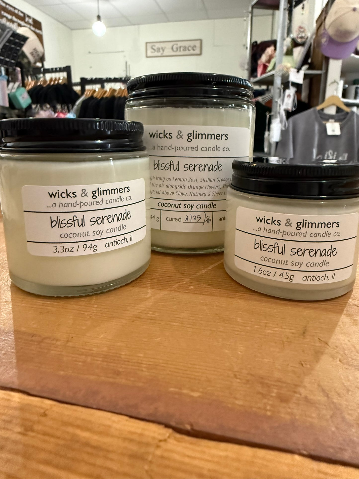 Wicks & Glimmers Handmade Soy Candles