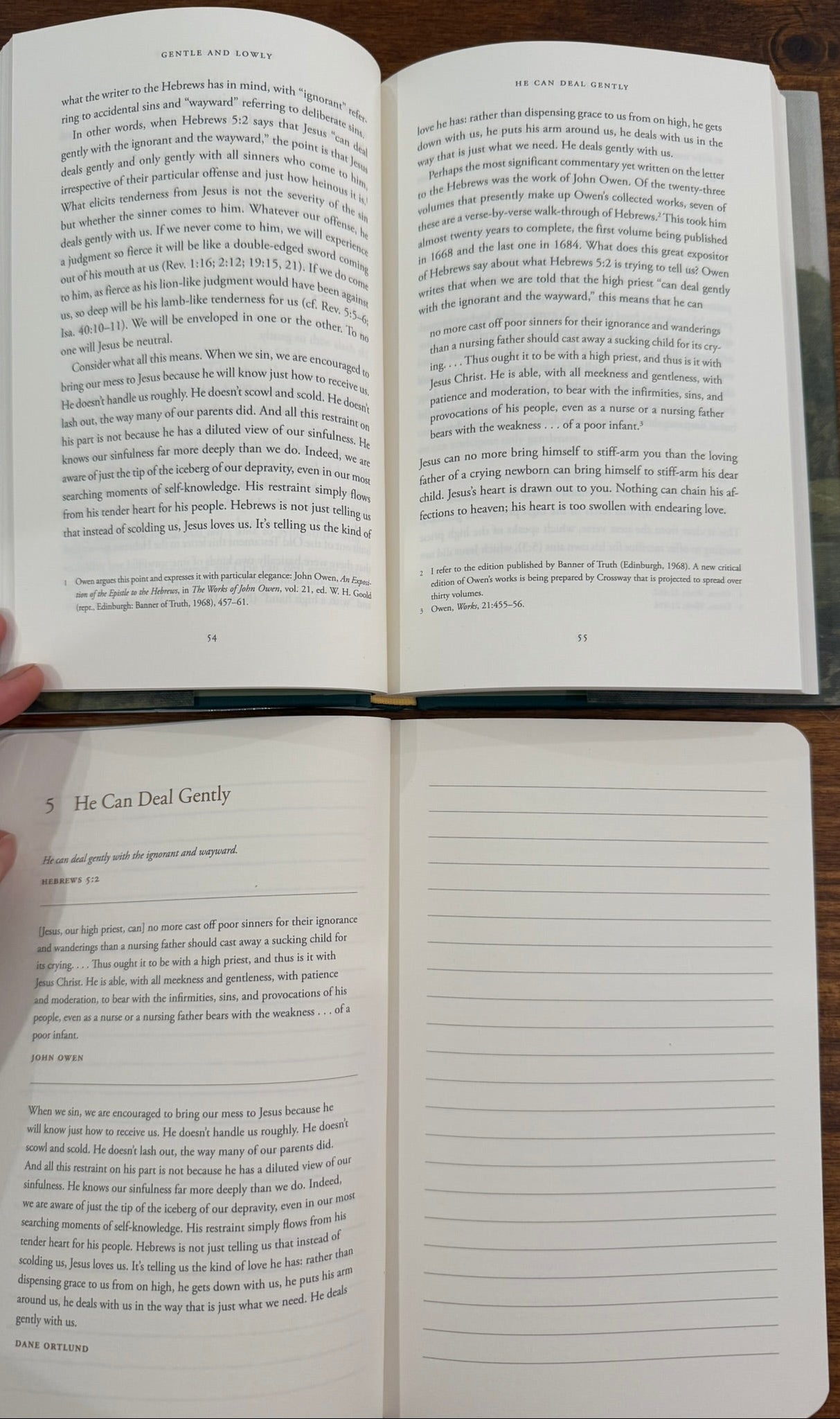 Gentle and Lowly Book and Journal