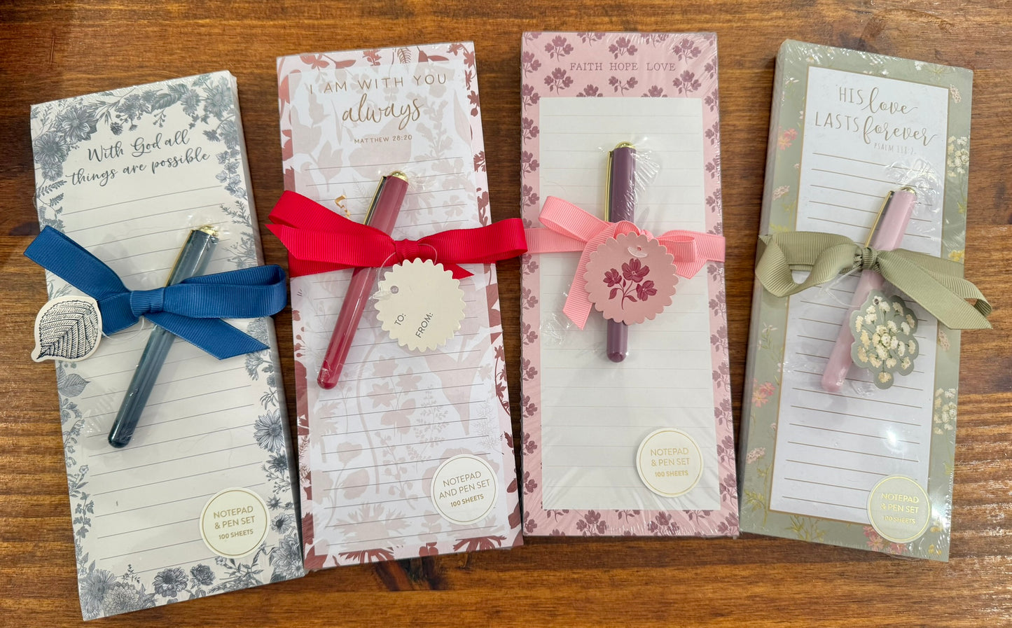 Magnetic Scripture Notepad and Pen set