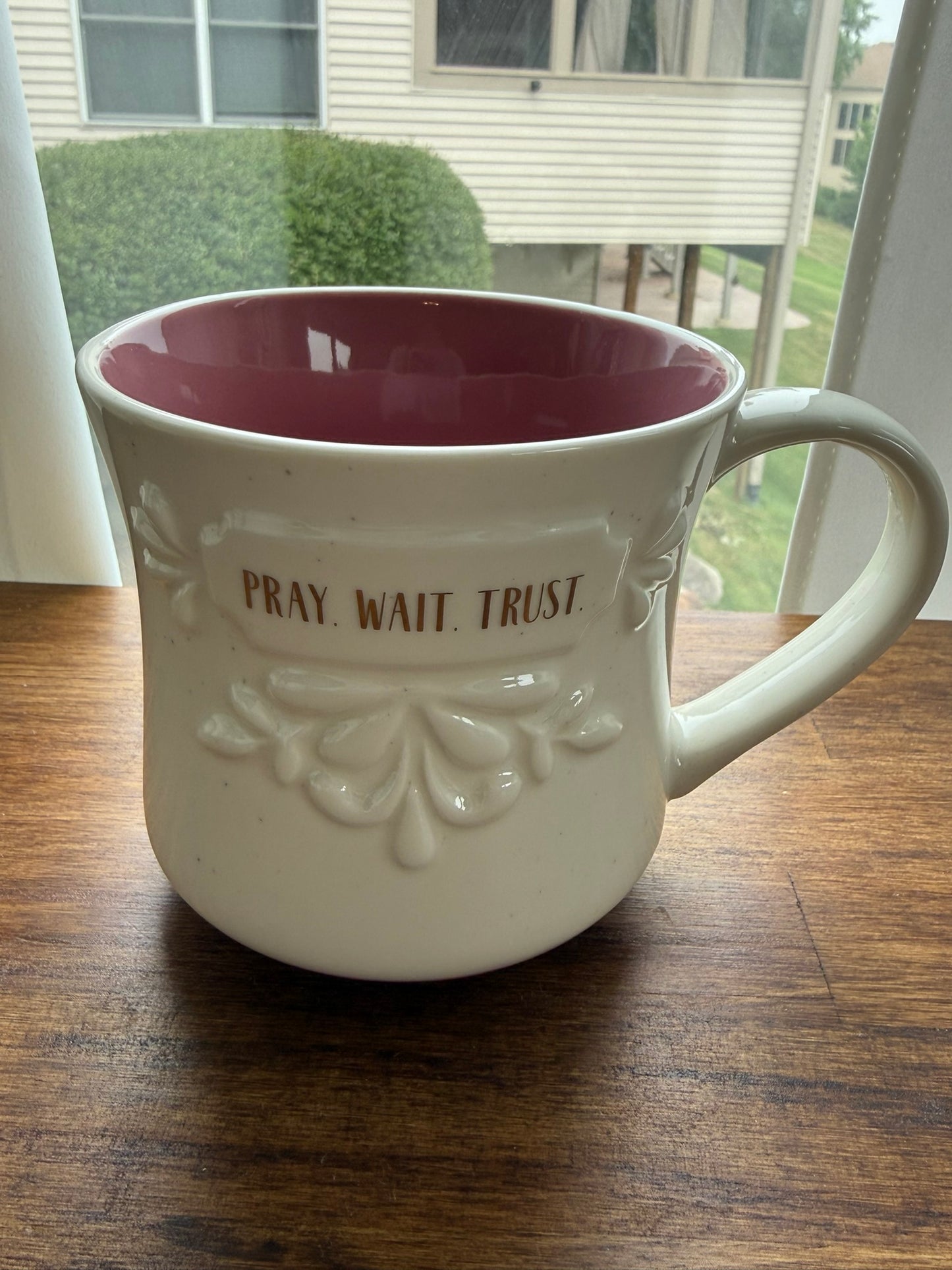 Pray.Wait.Trust. Coffee Mug