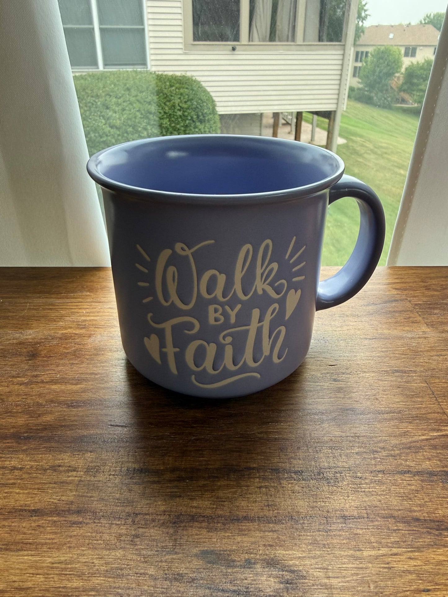 "Walk by Faith" Coffee Mug